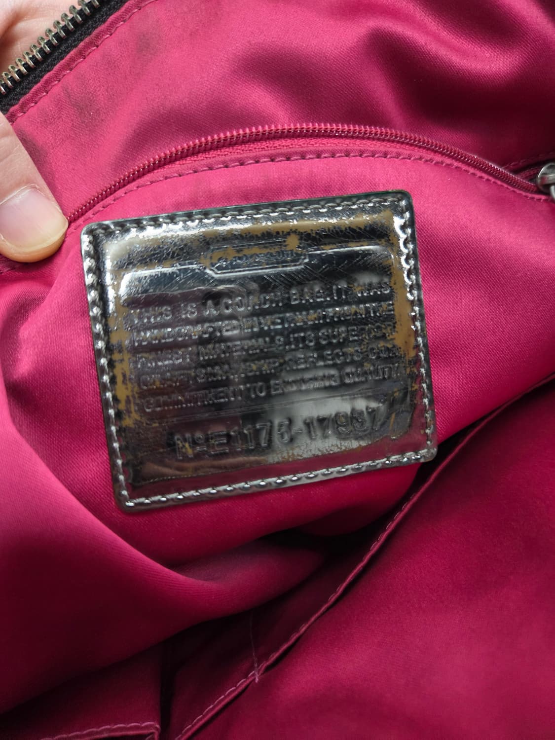 Coach 코치 빅 블랙 숄더백 토트백 상품이미지7