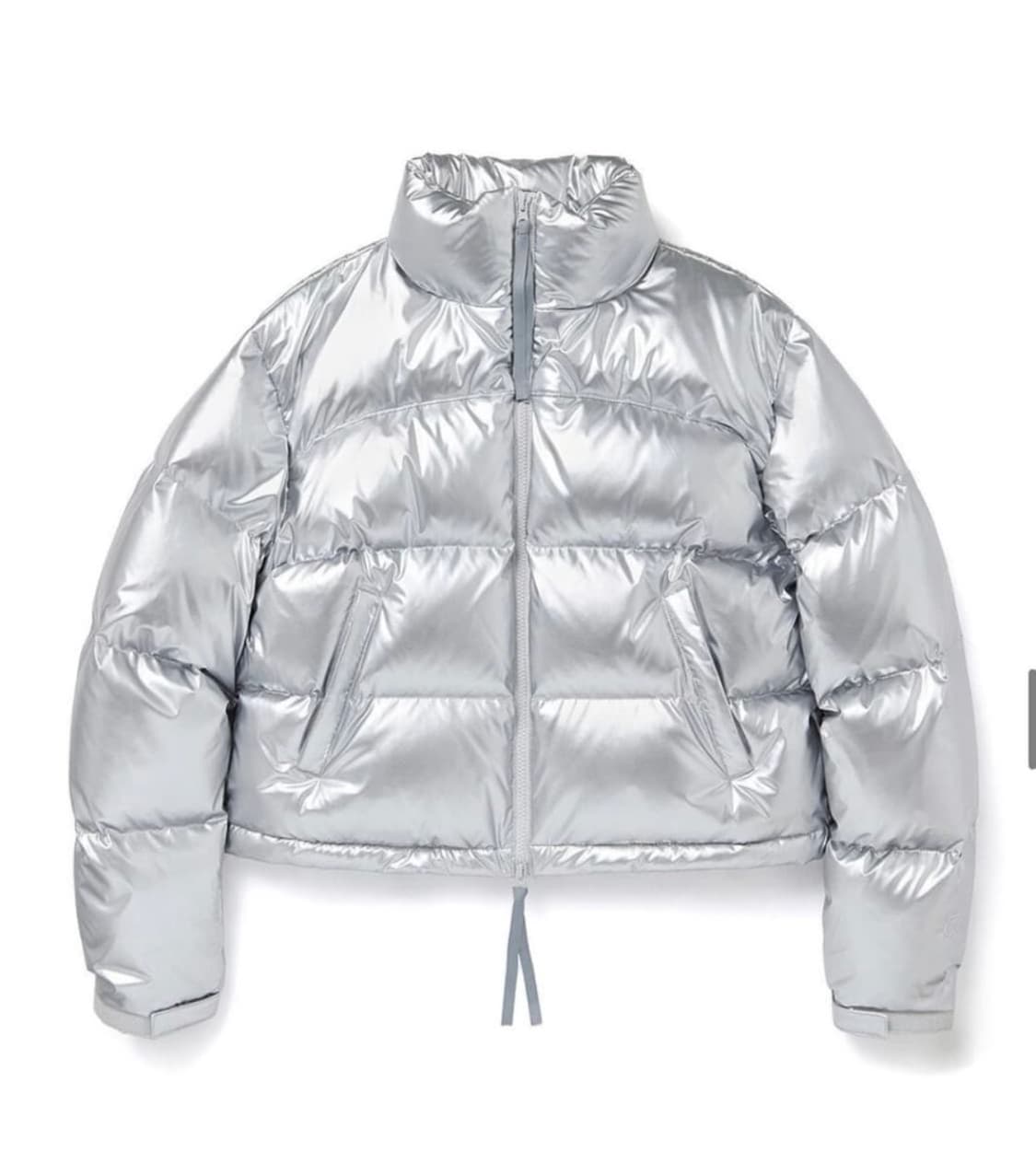 커렌트 패딩 실버 상품이미지1