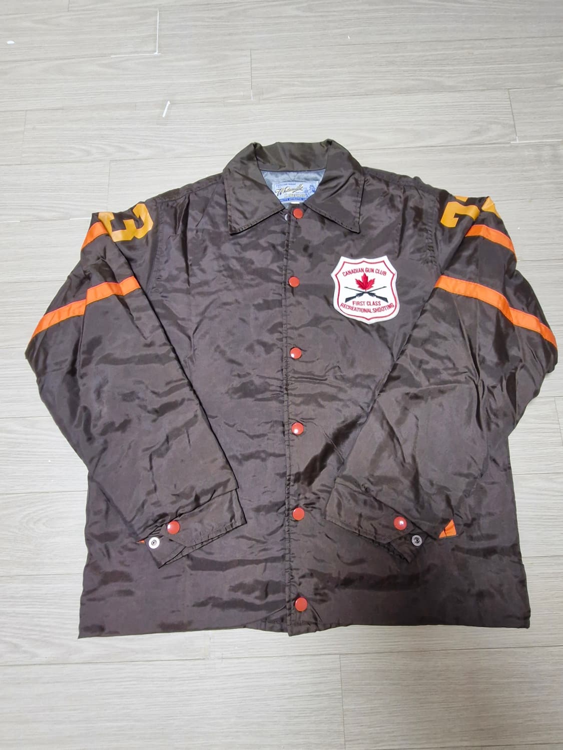 [L] 화이츠빌 WHITESVILLE letterman 코치 자켓 상품이미지1