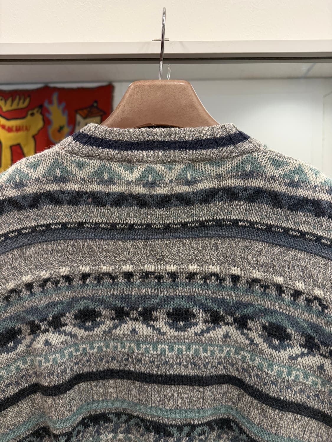 00s Giorgio 빈티지 알파카 울 니트 (made in Italy) 상품이미지6