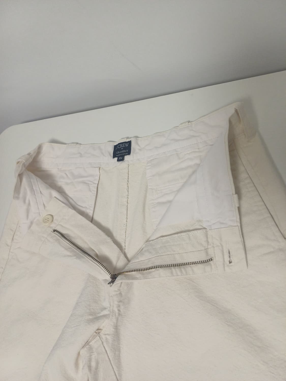 [32] 제이크루(J.Crew) 그래머시 슬럽 치노 쇼츠 크림/아이보리 상품이미지4