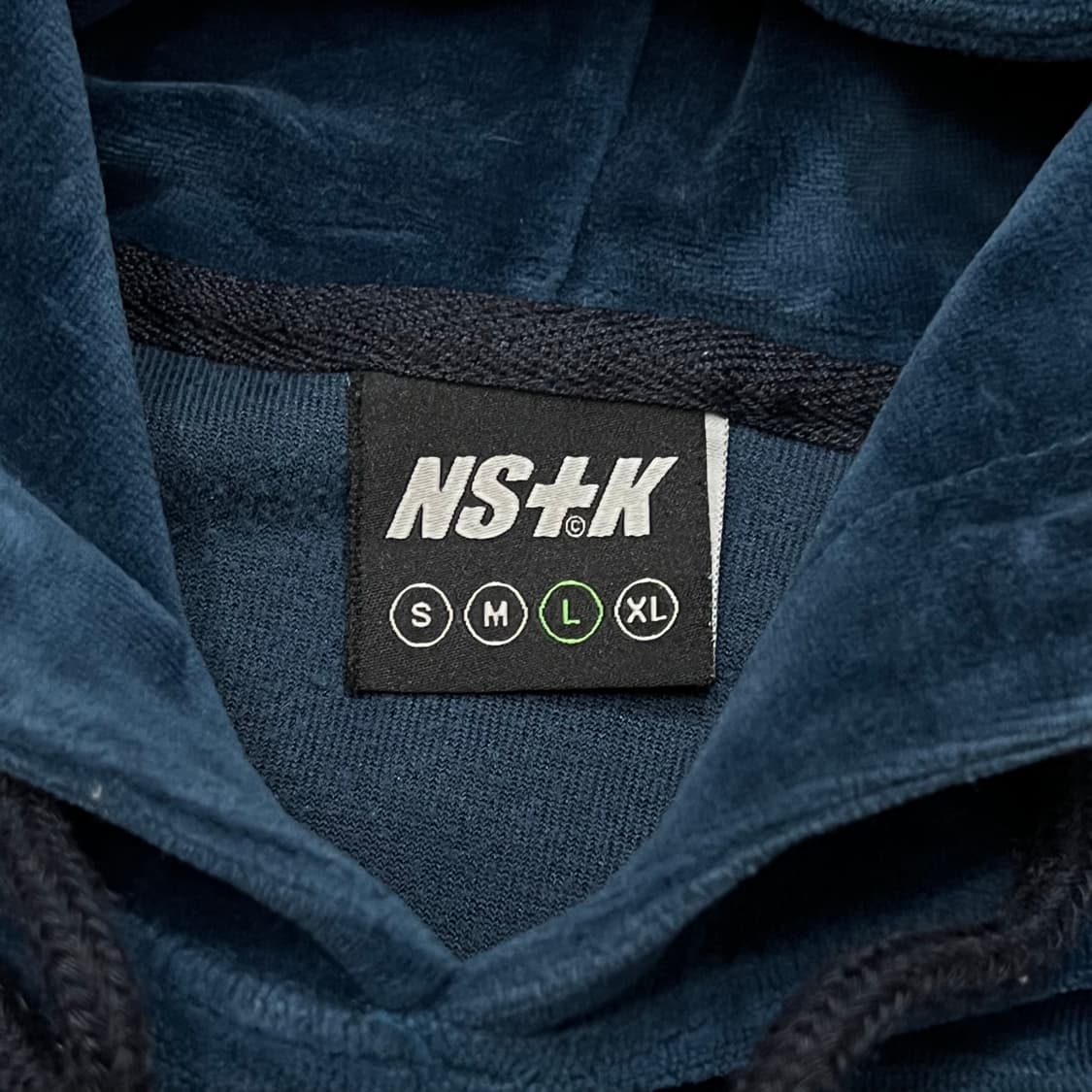 [100] 네스티킥 벨벳 후드집업 상품이미지3