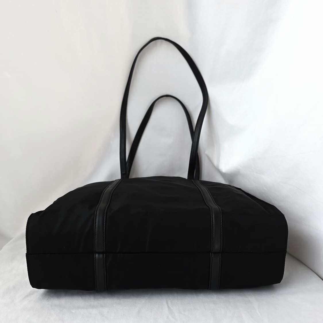 [정품 PRADA] 프라다 가죽 긴줄 나일론 숄더백 쇼퍼백 상품이미지5