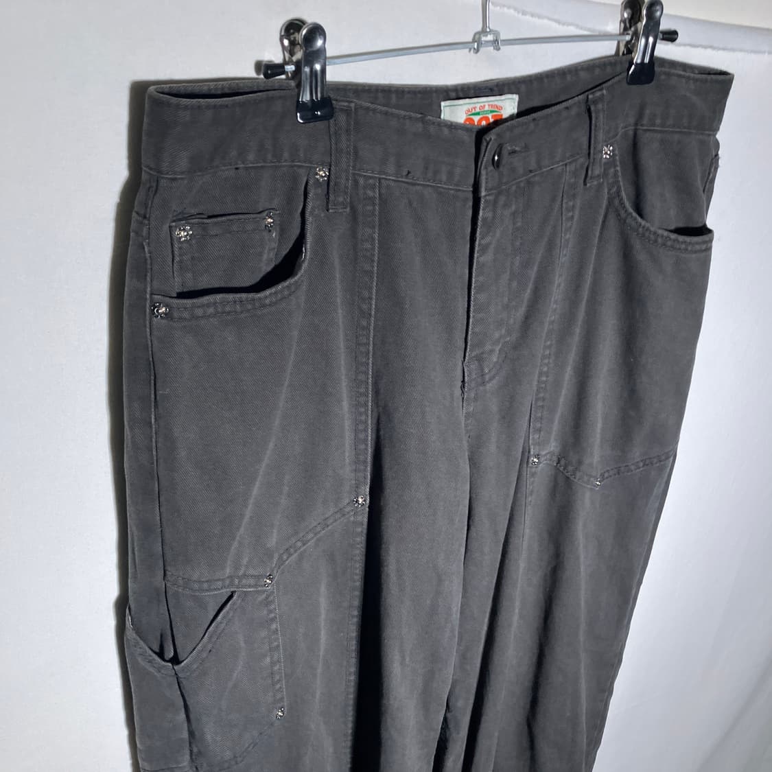 L)OOT 더블니 카고 팬츠 와이드 팬츠 상품이미지2