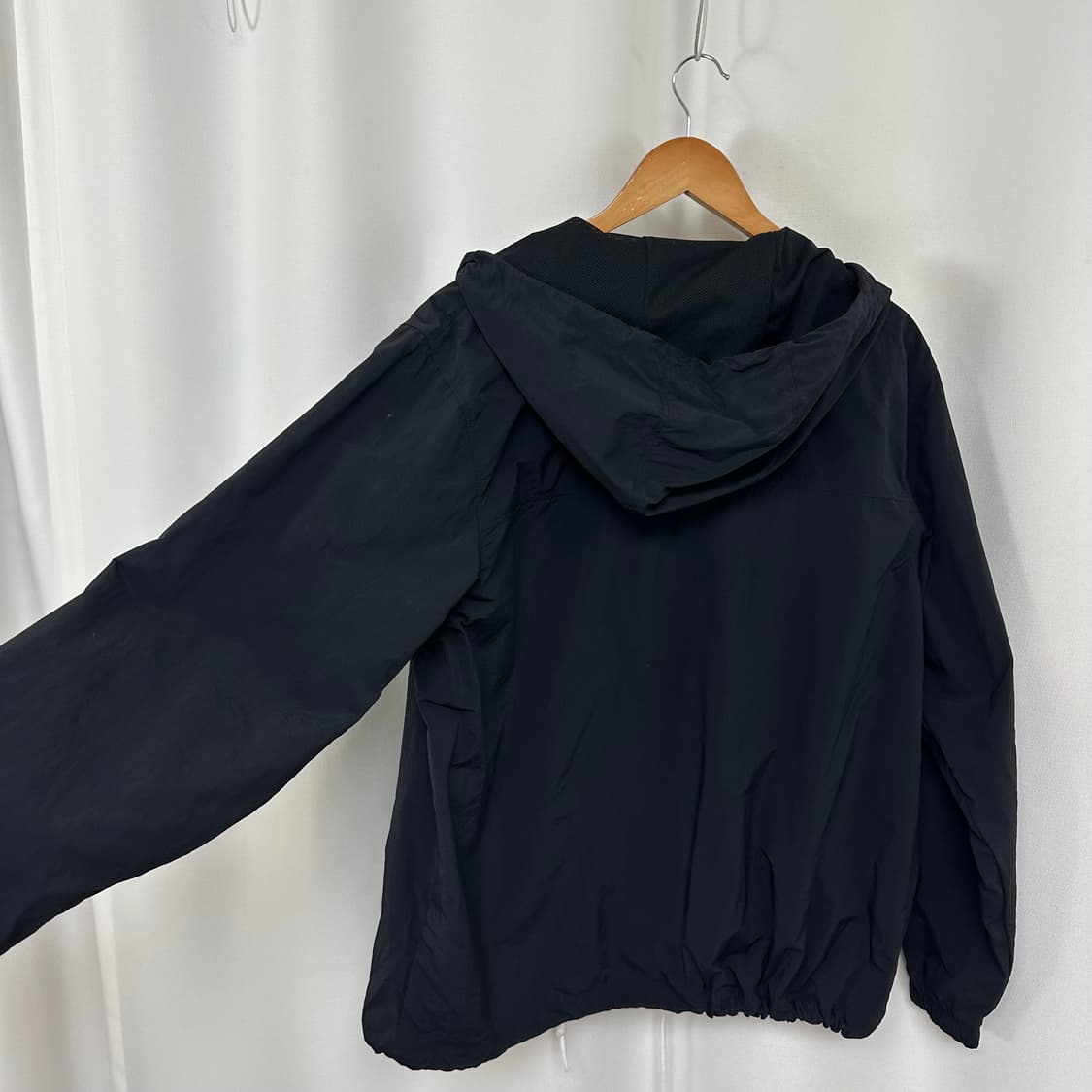나이키 남자 나일론 후드 자켓 검정 L 100 상품이미지6