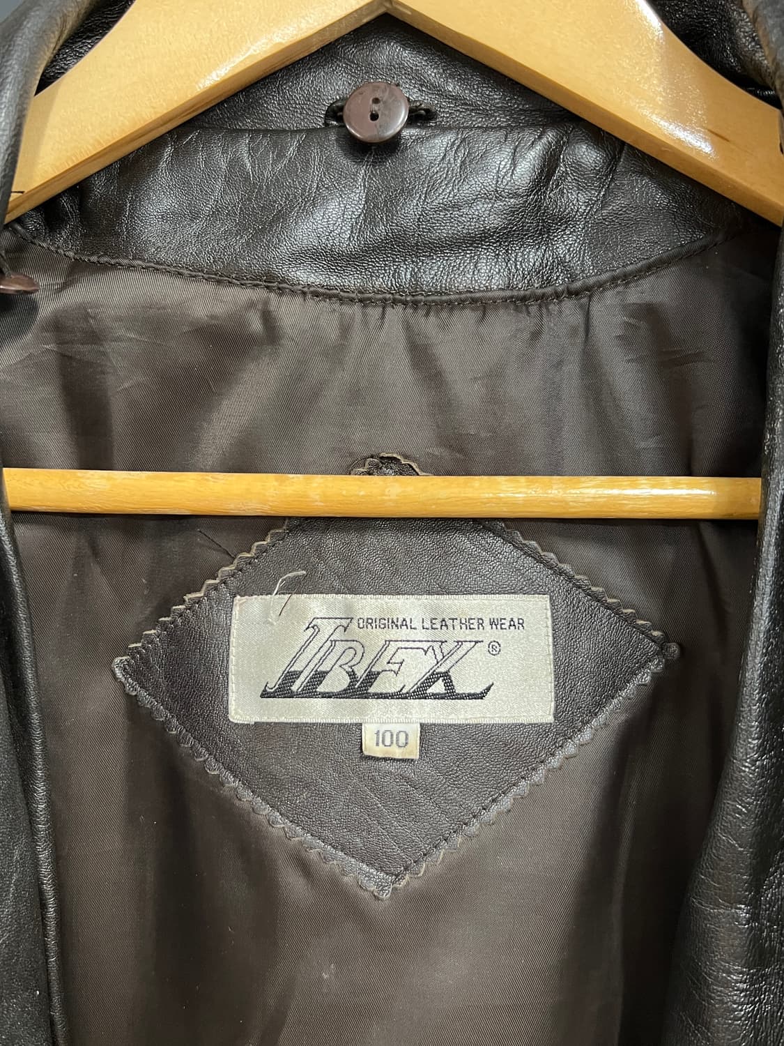 90s' IBEX Vintage 빈티지 양가죽 자켓 상품이미지5