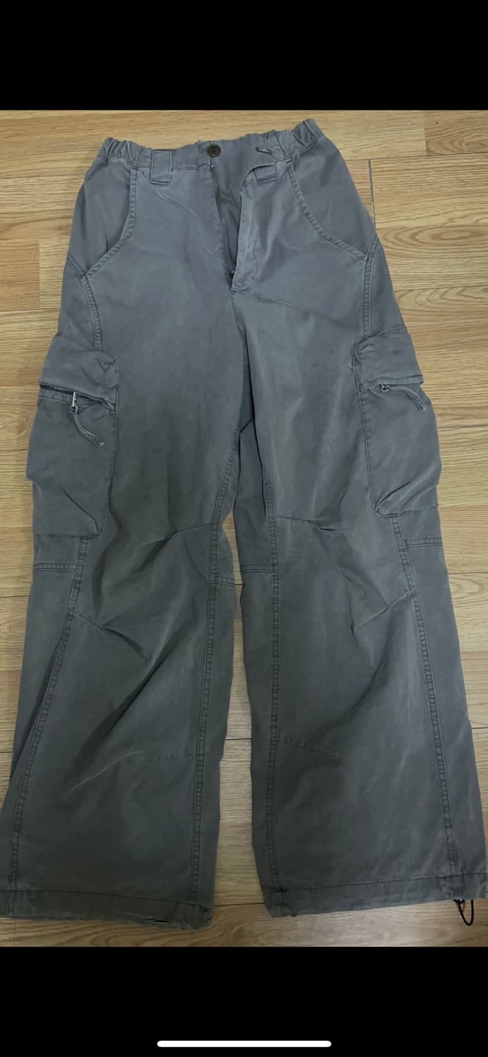 999휴머니티 블리치드 카고팬츠 상품이미지2