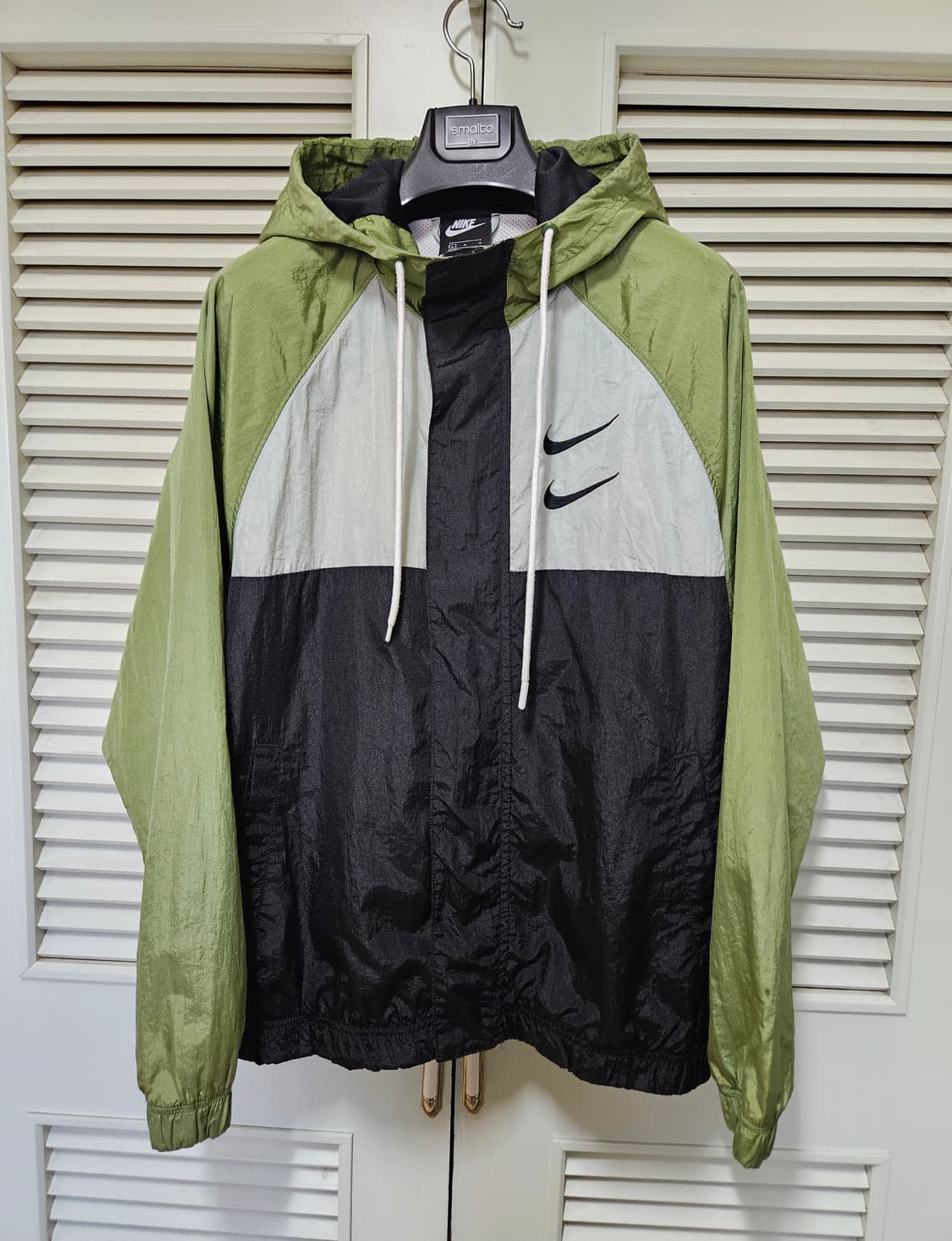 나이키 더블 스우시 우븐 후디 바람막이 L 100 105 상품이미지4