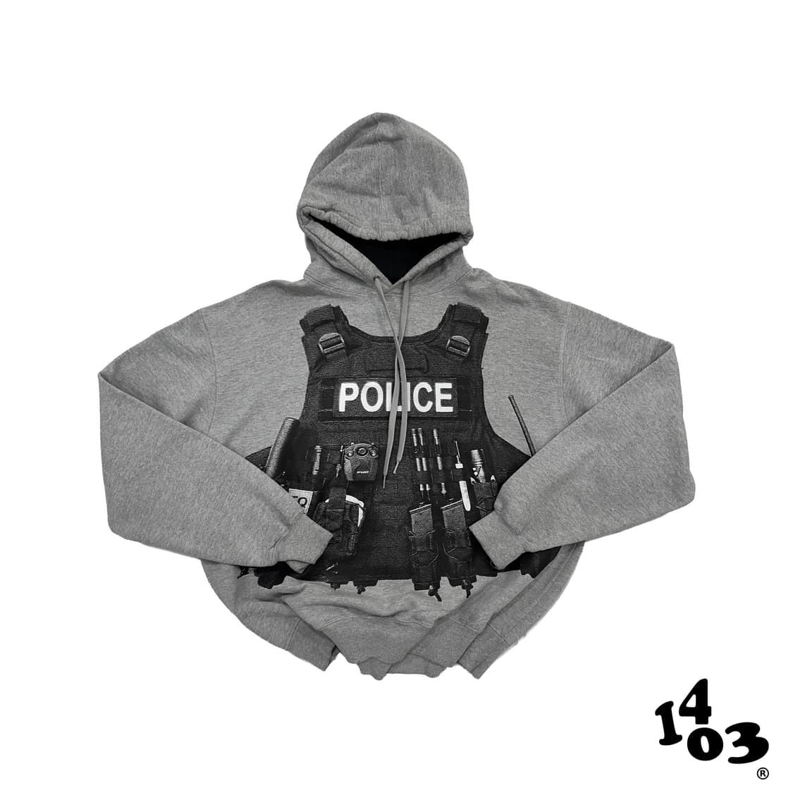 POLICE VEST 커스텀 후드티 🚓🚨 상품이미지1