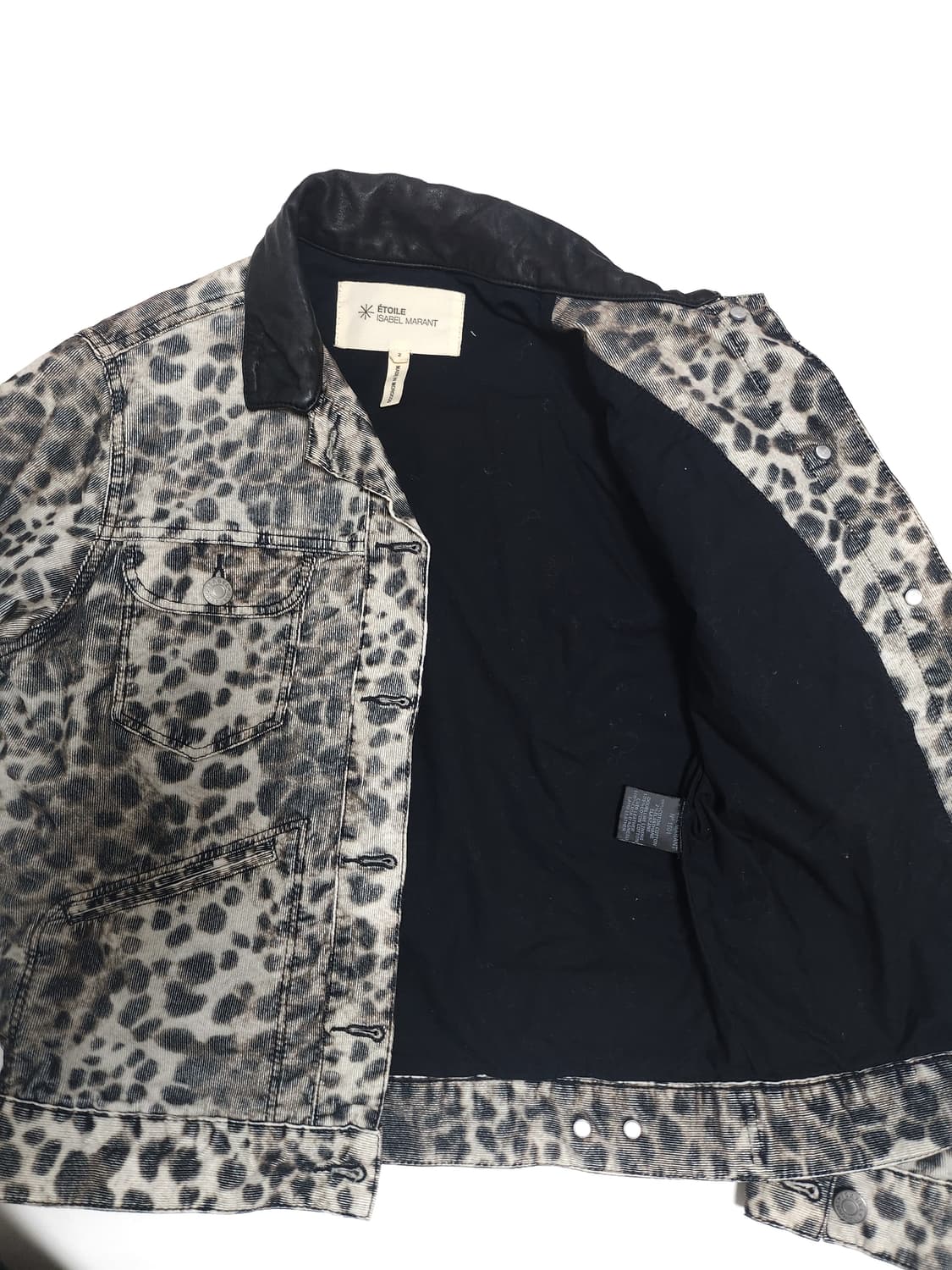 Isabel Marant의 독특한 레오파드 패턴 자켓 상품이미지7