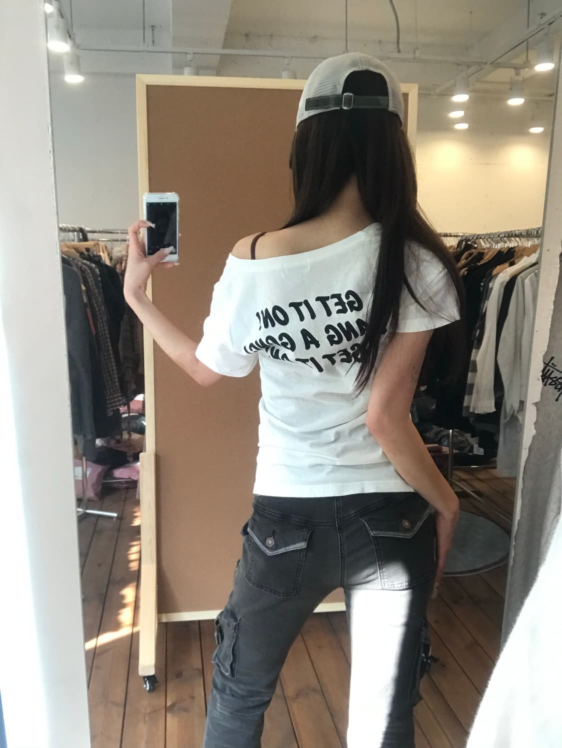 히스테릭글래머 퍽베어 반팔티 상품이미지5