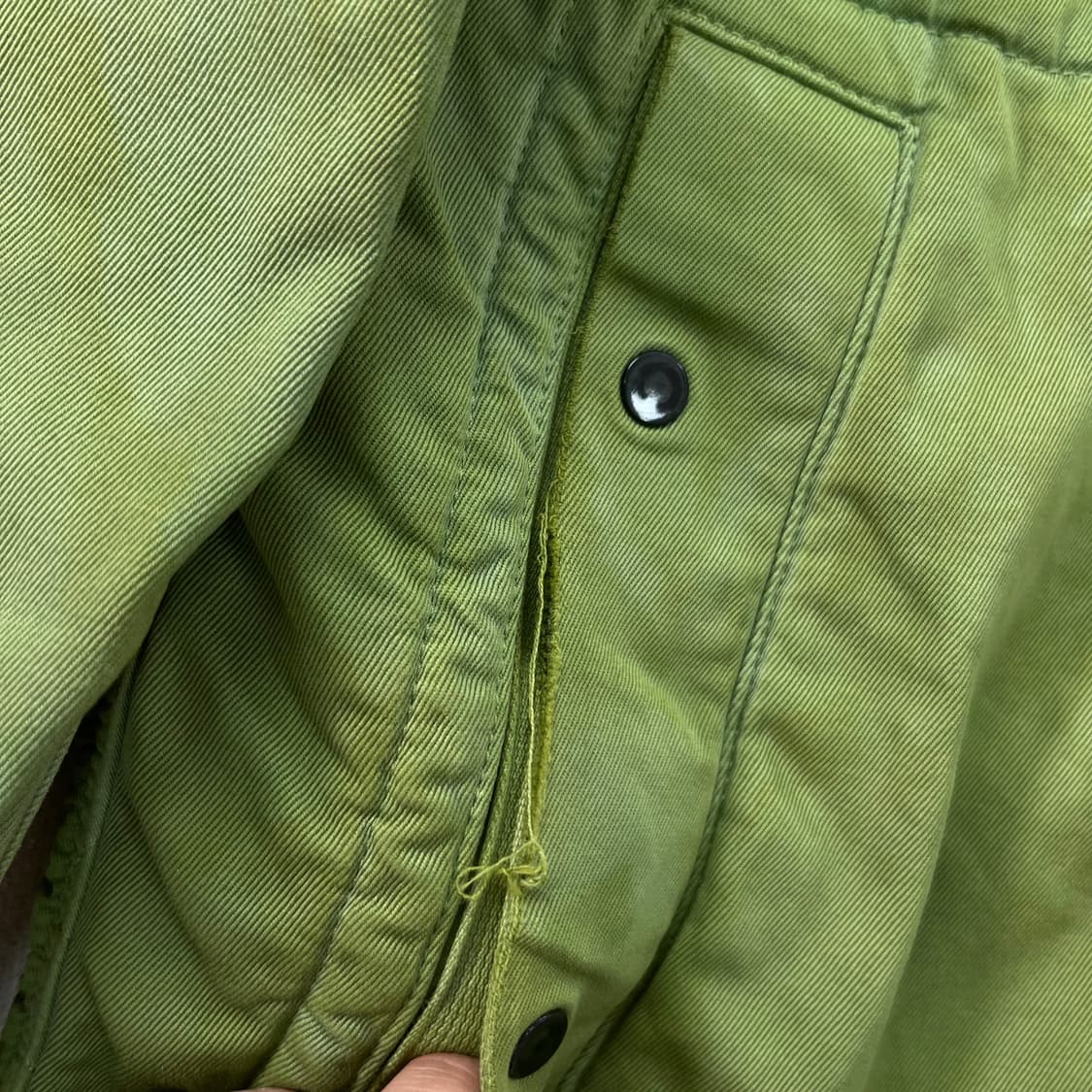 100 스톤아일랜드 가먼트 퀄팅 오버 셔츠 자켓 상품이미지6