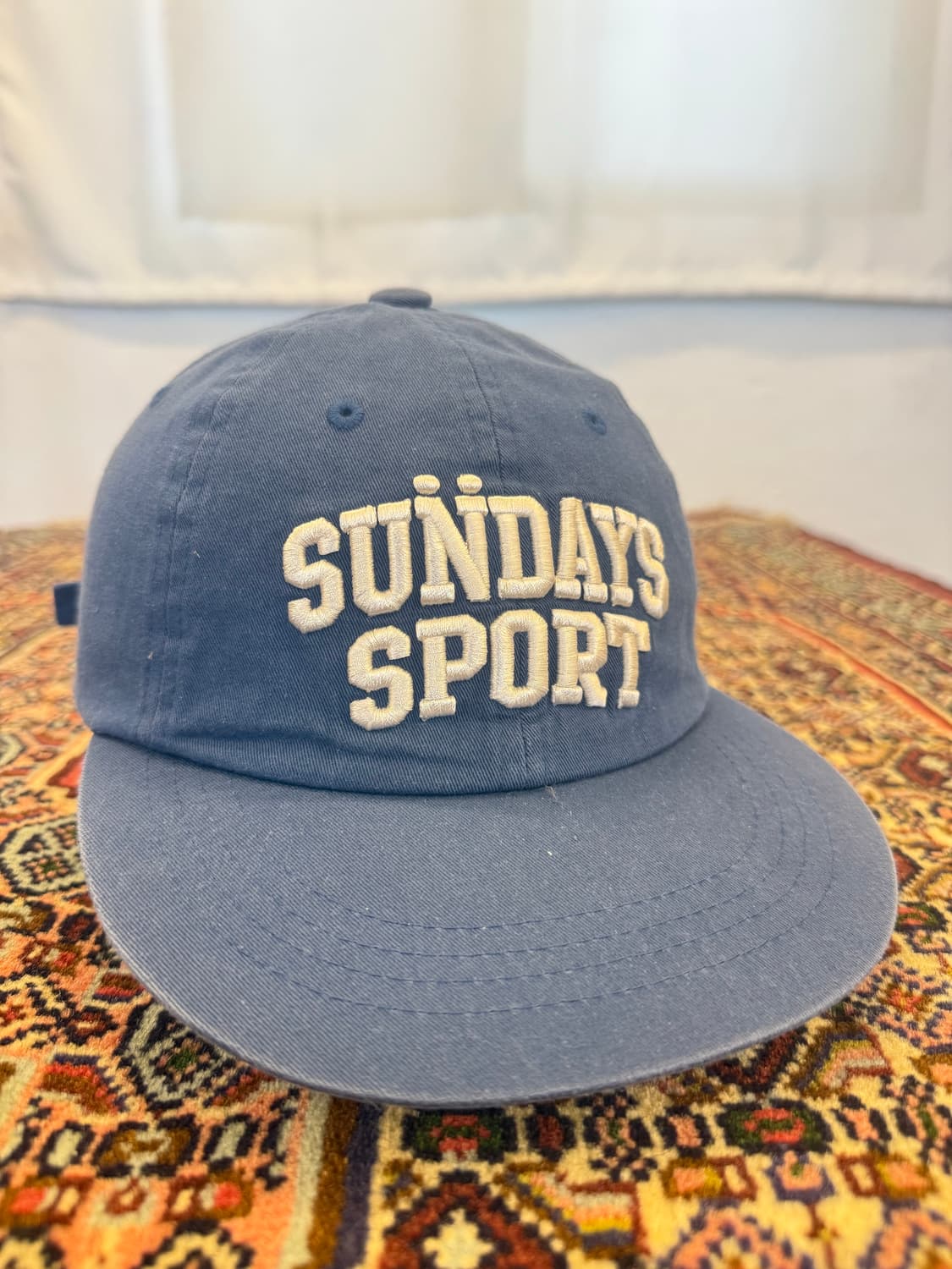 빈티지 선데이 스포츠 일자챙캡 상품이미지1