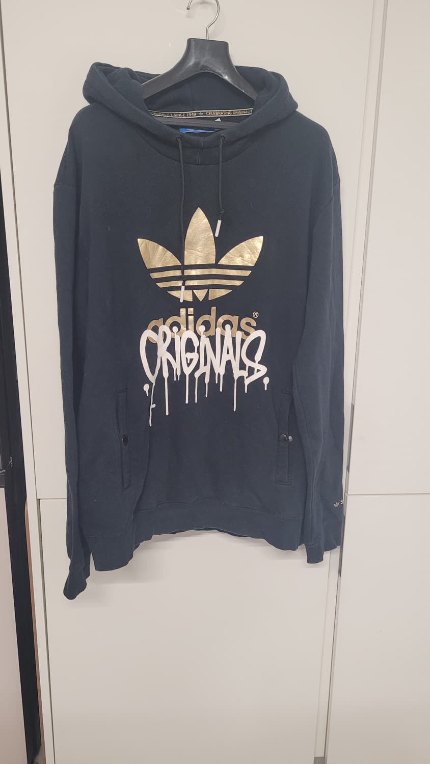 아디다스  오리지날   안쪽 후리스  후드티-XL사이즈 상품이미지1