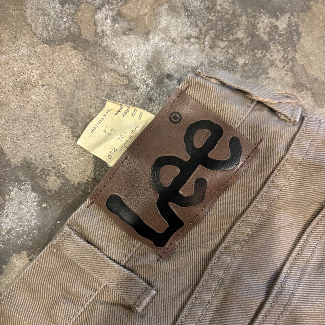 일본 리 아메리칸 라이더스 102 부츠컷 상품이미지9