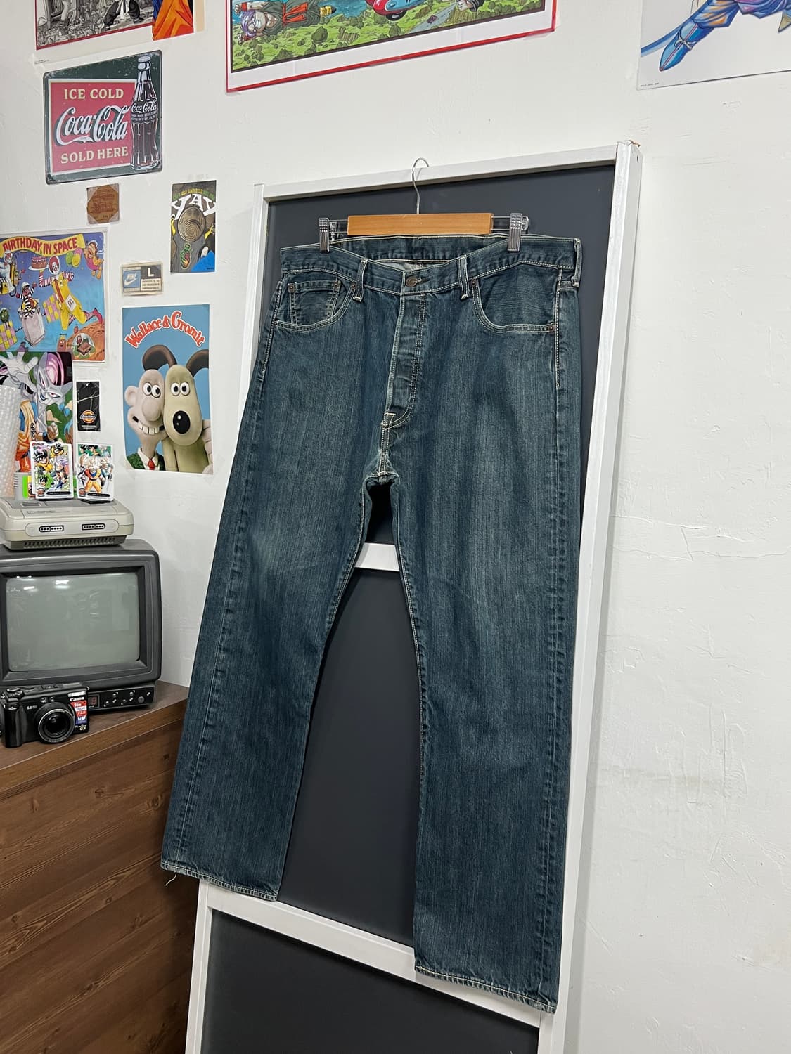 Levis 리바이스 501 버튼플라이 데님 팬츠 상품이미지7