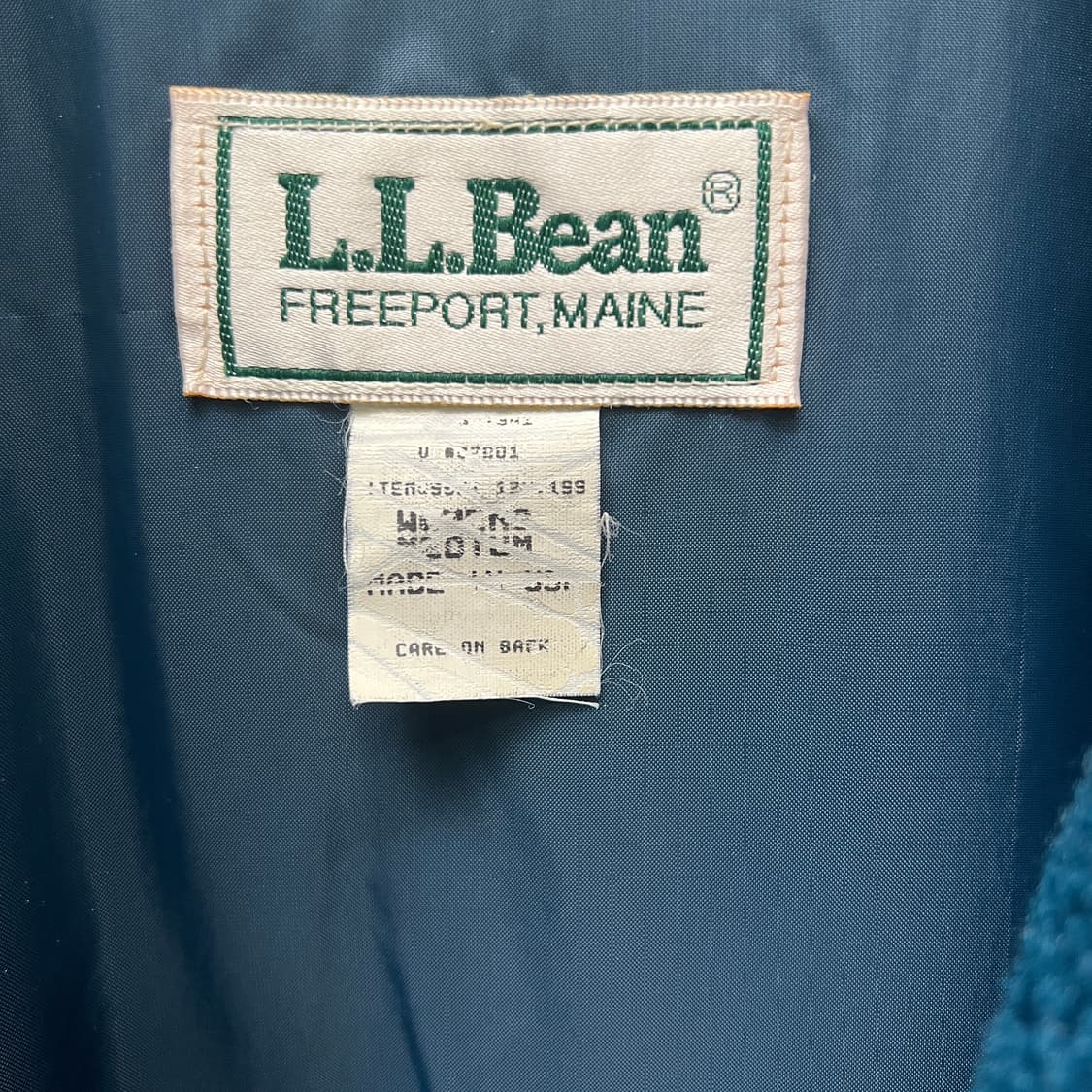 80s 엘엘빈 후리스 코트 상품이미지6