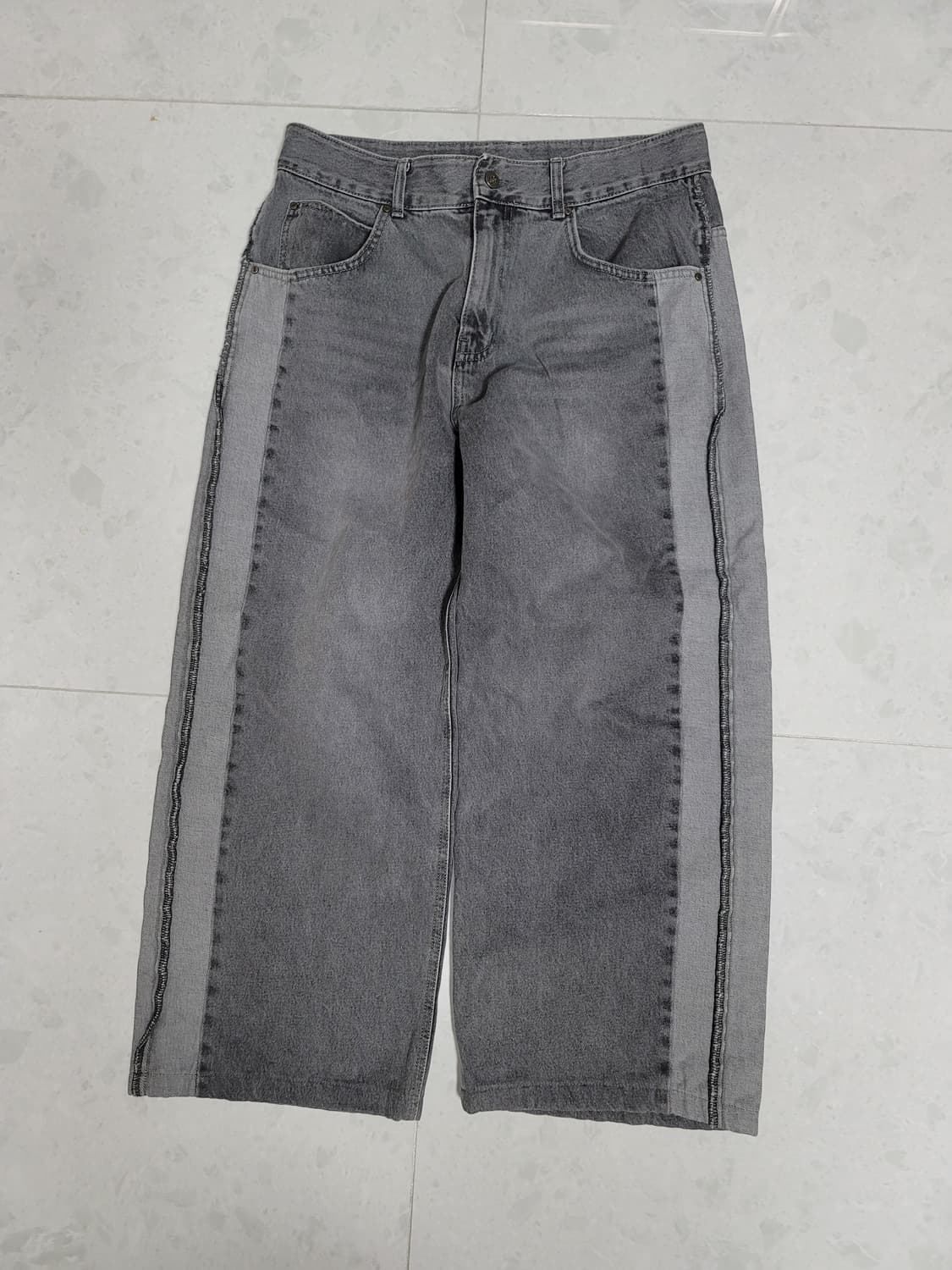 ADD 피그먼트 데님 오버핏 팬츠 L표기 허리31 기장98 상태극상

허 상품이미지2