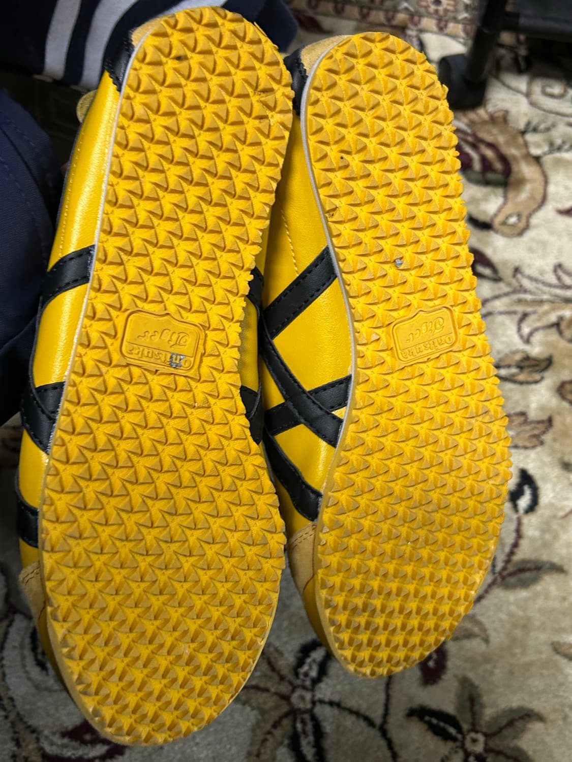 오니츠카타이거 멕시코66 옐로우 블랙 260 상품이미지5