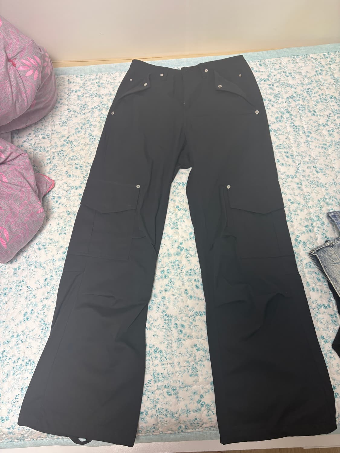 세터 토리노 스트링 카고 팬츠 캐비어 블랙 상품이미지1