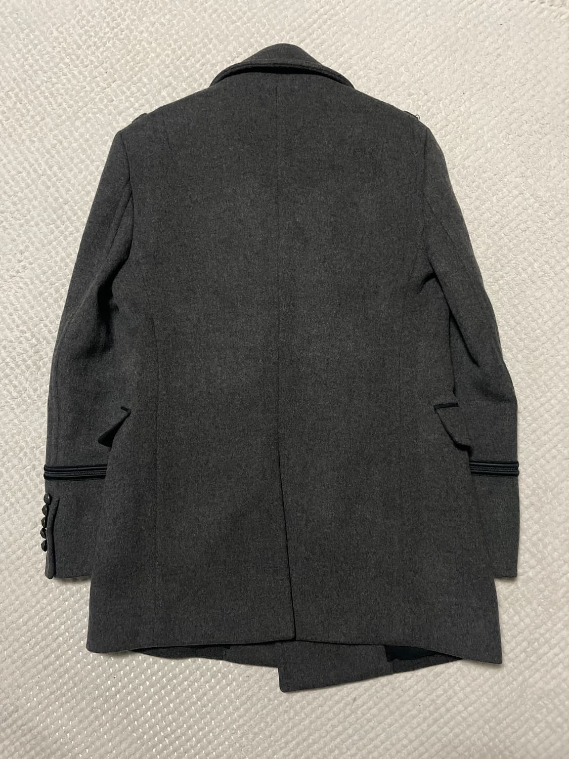 TIME HOMME 타임옴므 웨스턴 무드 양모 캐시미어 나폴레옹 코트 상품이미지3