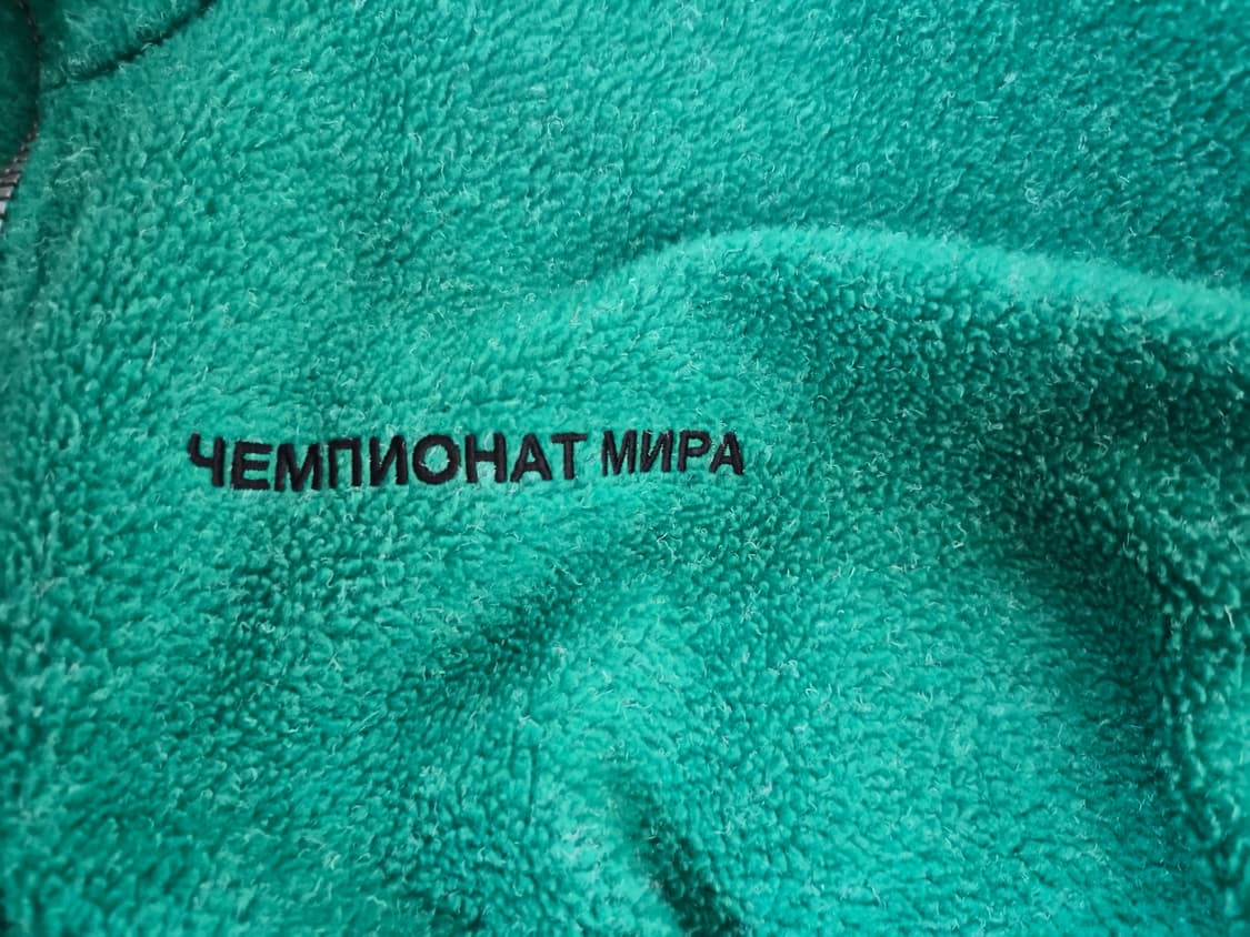 [M] 고샤루브친스키x아디다스 후리스 그린 상품이미지5