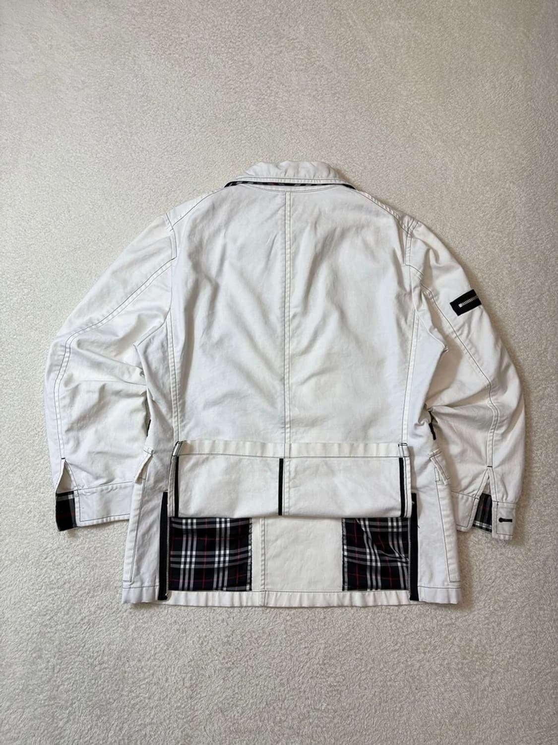 버버리 블랙라벨 00's 더블 브레스티드 자켓 PN6262 상품이미지8