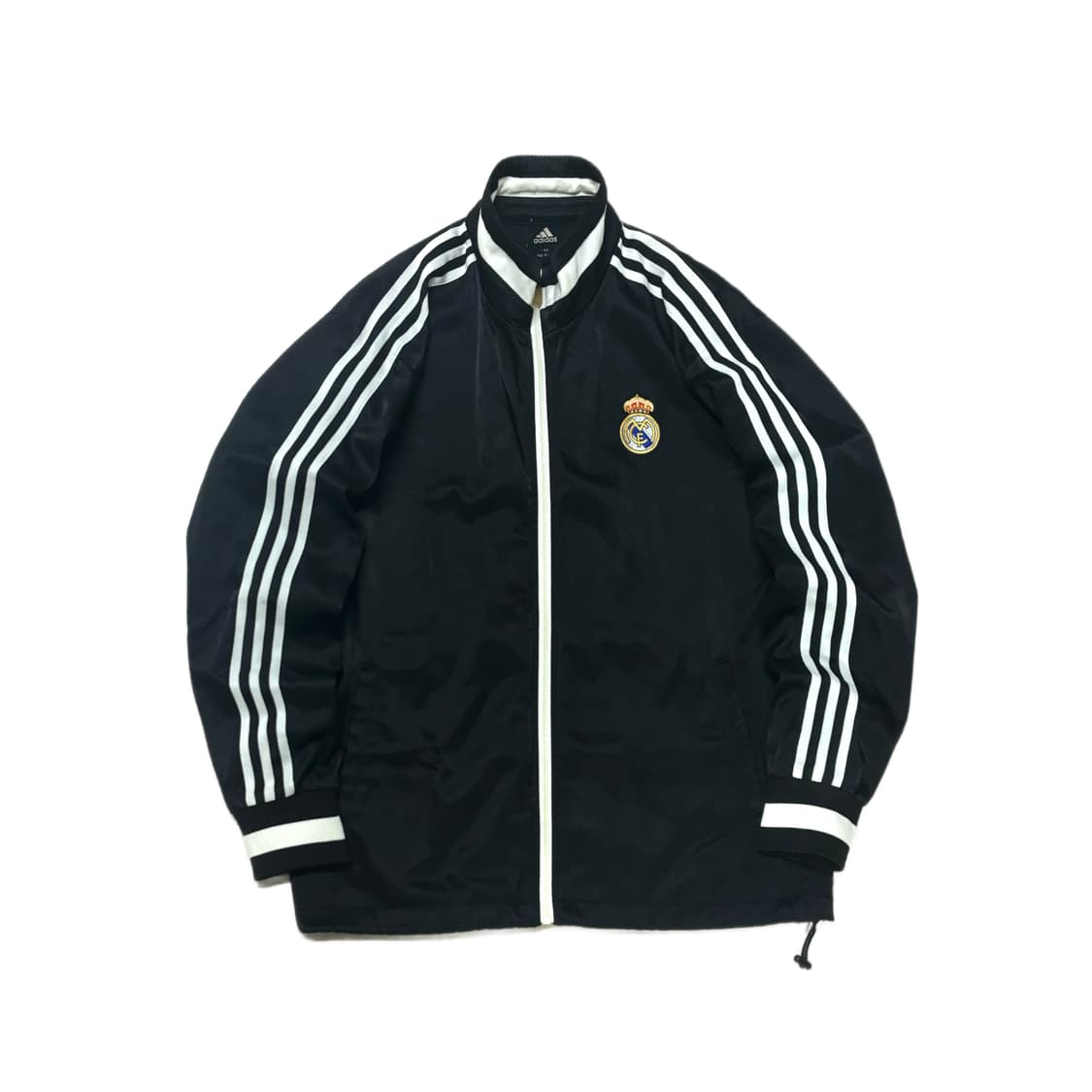 아디다스 레알 마드리드 져지 스포티 트랙탑 검흰 상품이미지2