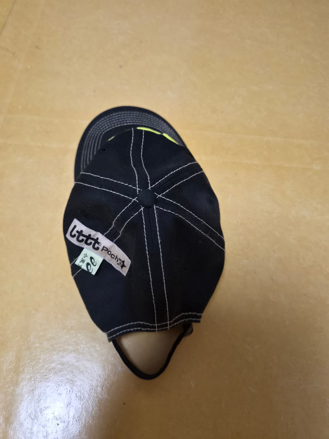 lttt asics 아식스 콜라보 볼캡 모자 블랙 상품이미지2