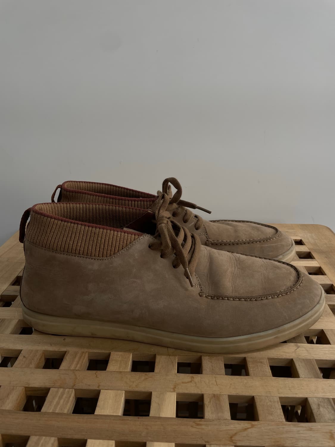 로로피아나 레이스드 소호 워크 앵클 부츠(45싸이즈) 상품이미지2