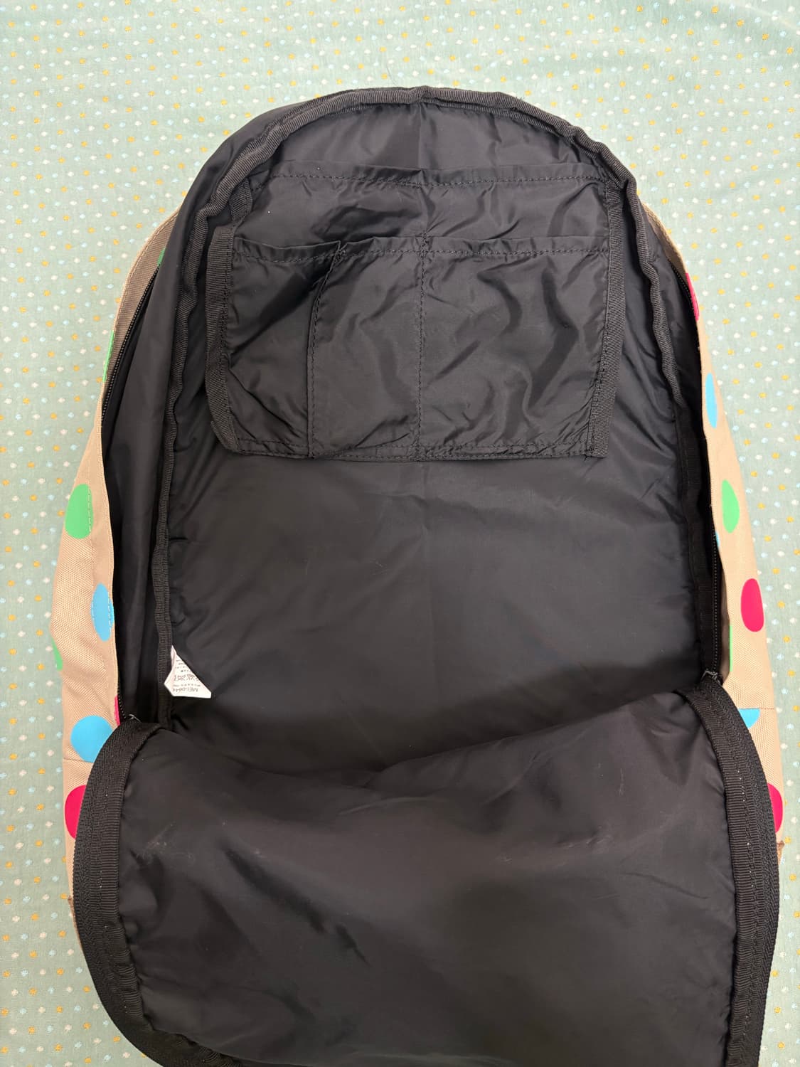 베이지 도트 백팩 상품이미지10