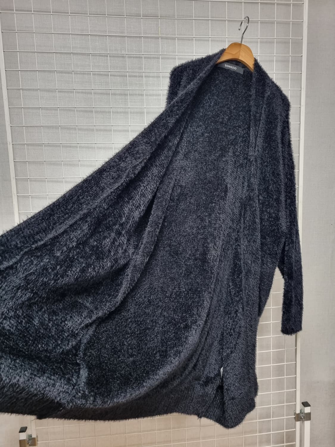 송지오 니트가디건 100 (블랙) 상품이미지3