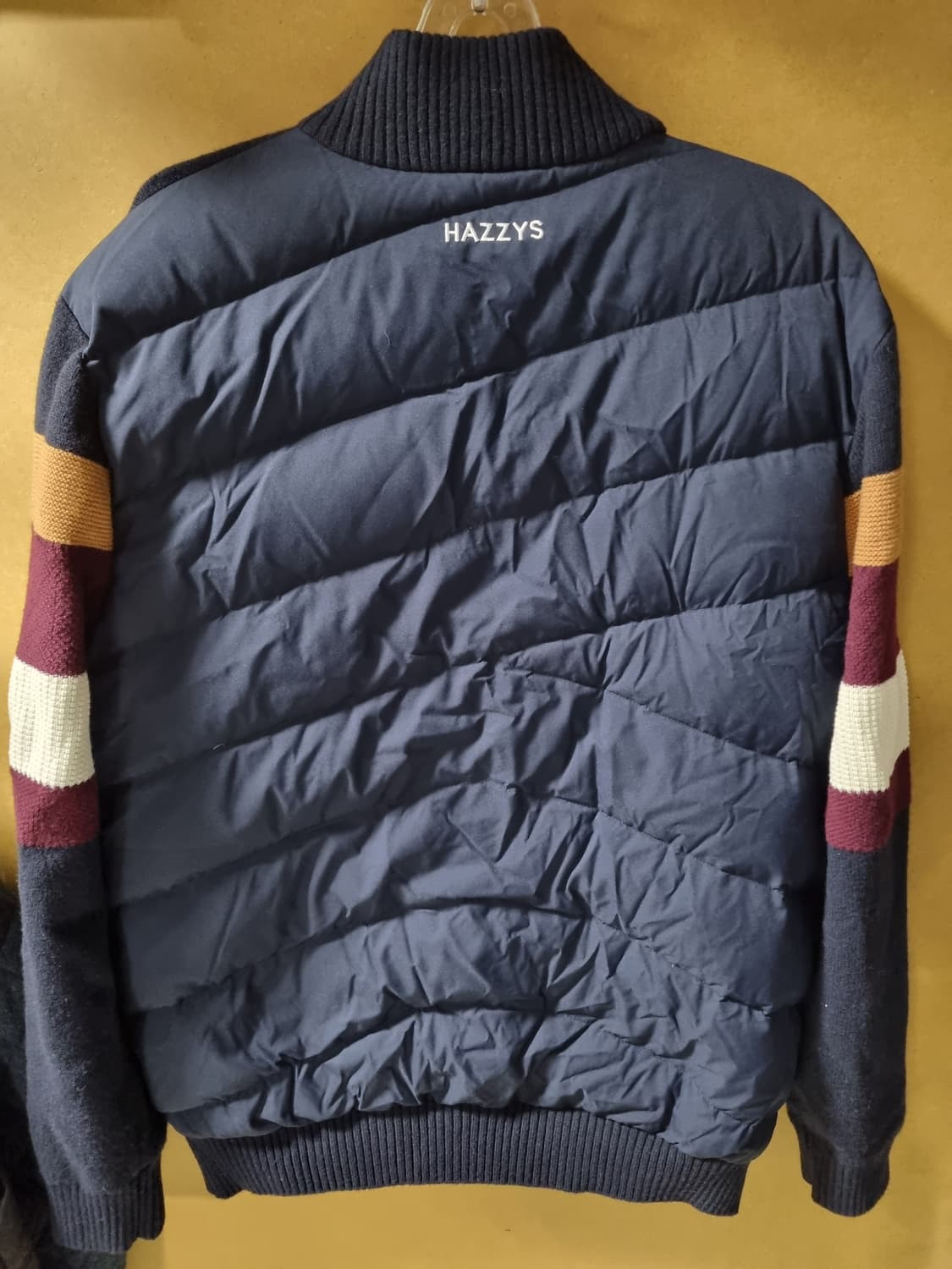 헤지스 남성 방풍 모직 경량 구스패딩  상품이미지2