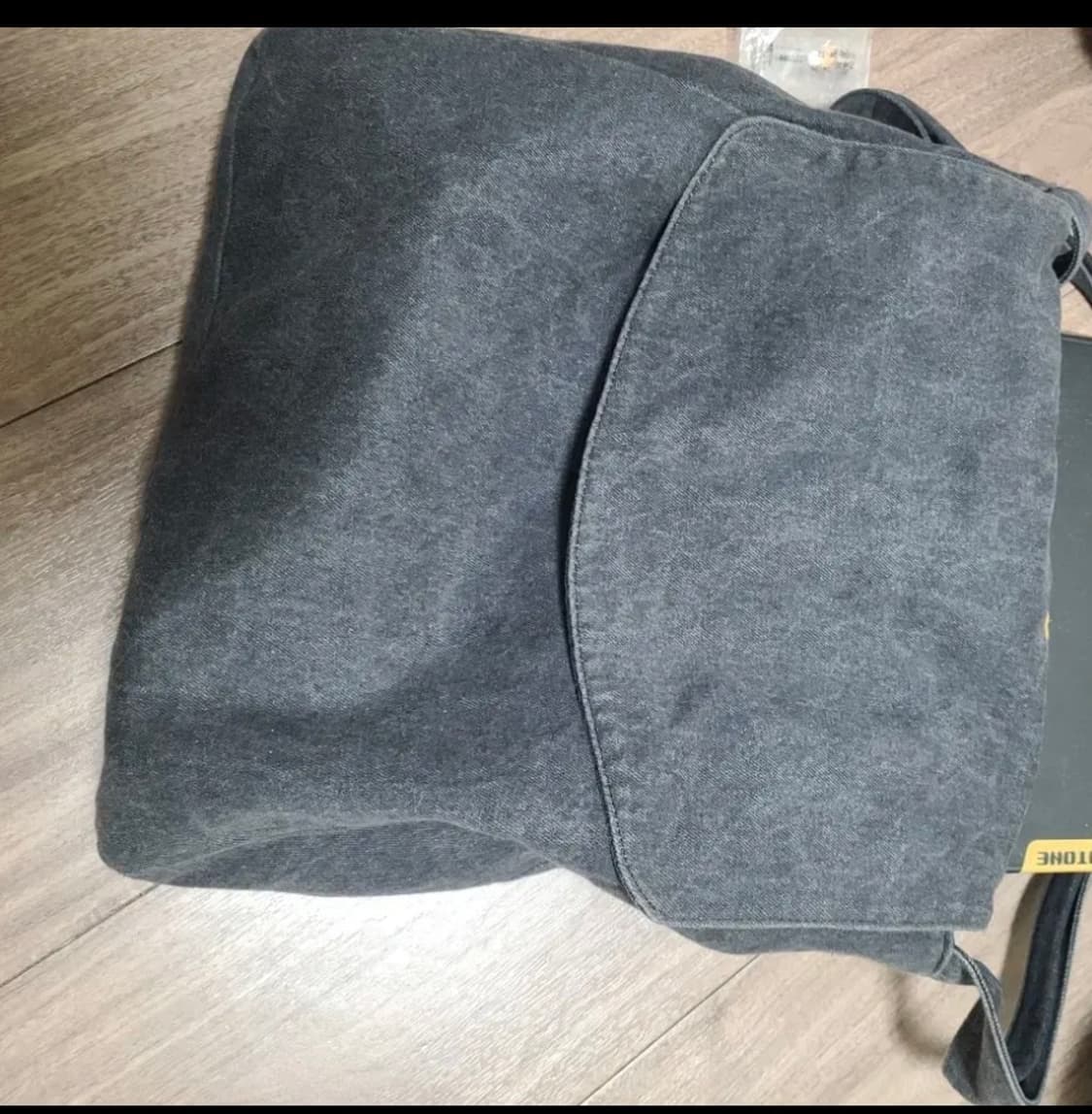 해칭룸 데님 투페이스 백 상품이미지1