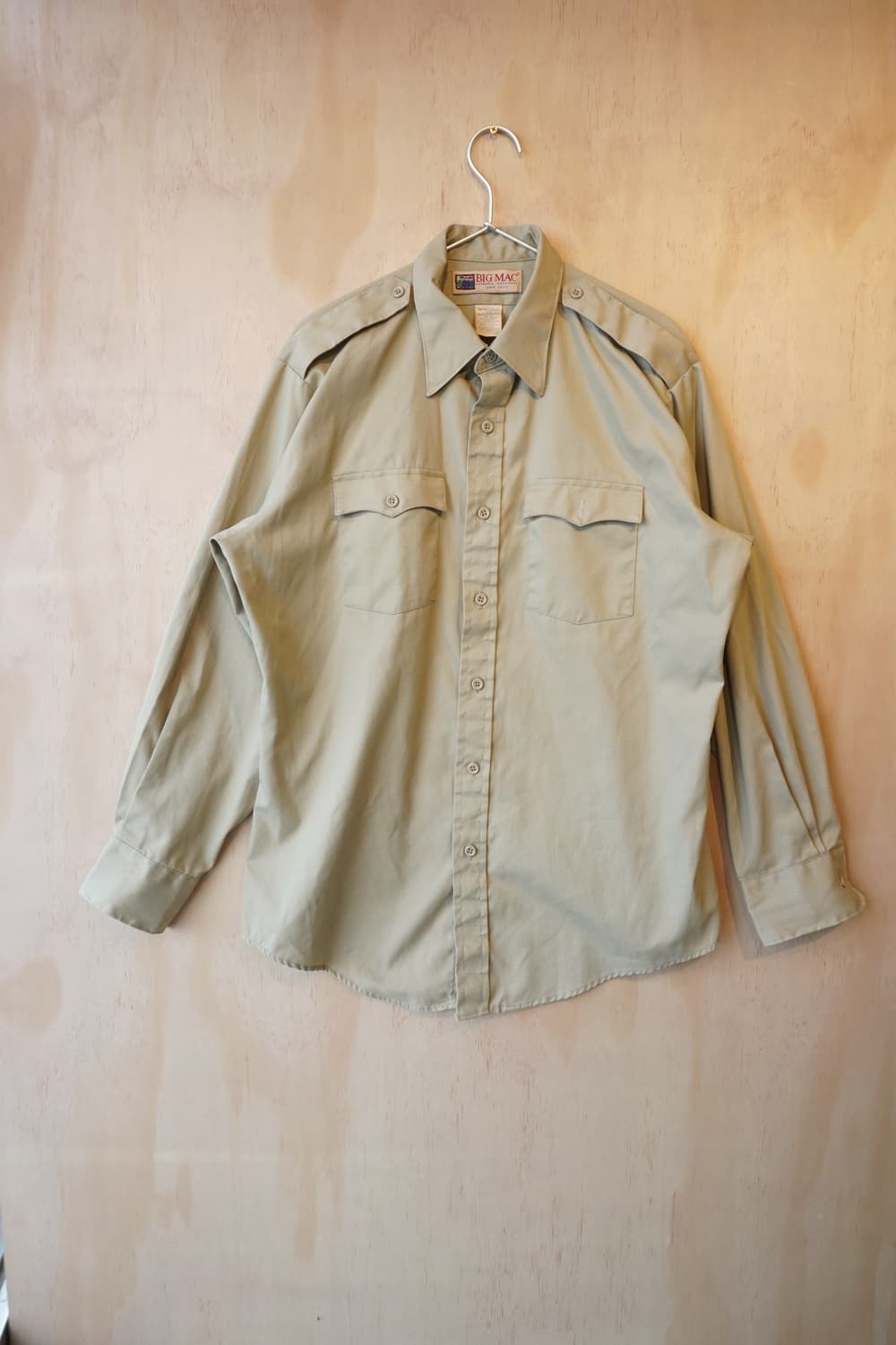 (105-107)80s 빅맥 USA 워크셔츠 BIG MAC 상품이미지1