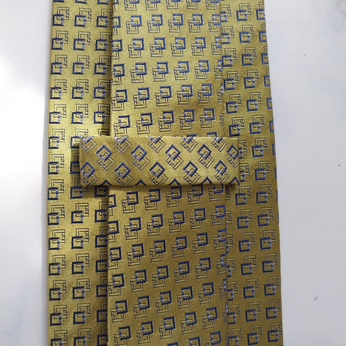 듀퐁 실크 스퀘어 자수 패턴 넥타이 8.9cm A+등급 K2306 상품이미지8