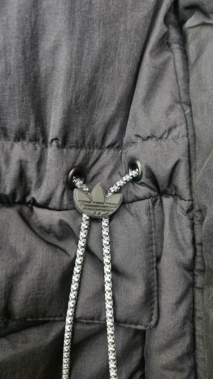 아디다스 여성 블랙후드 덕다운 패딩 블랙 M 상품이미지6