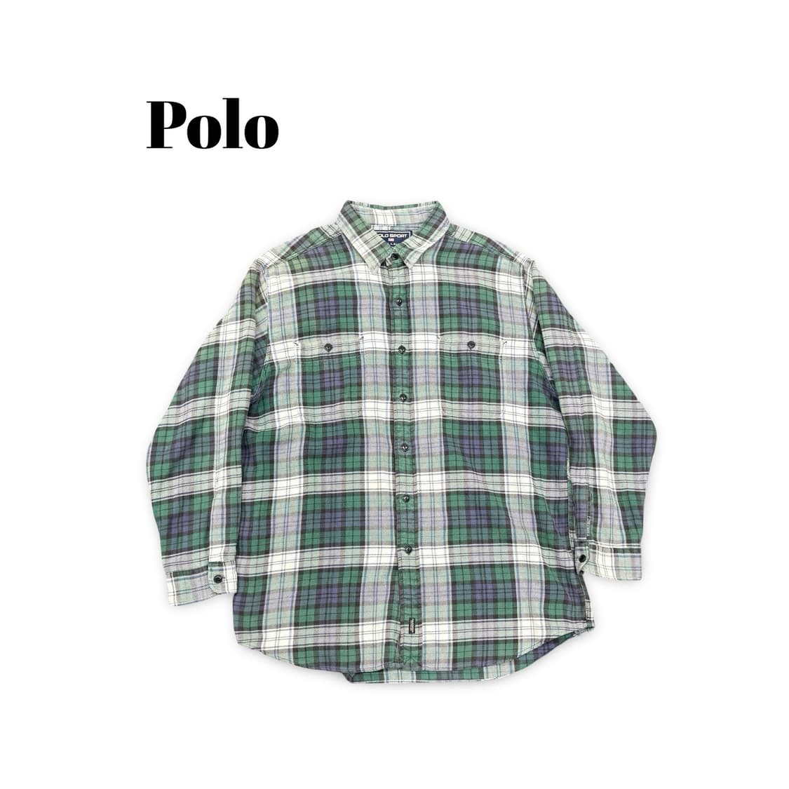 (105)폴로스포츠체크셔츠 상품이미지1