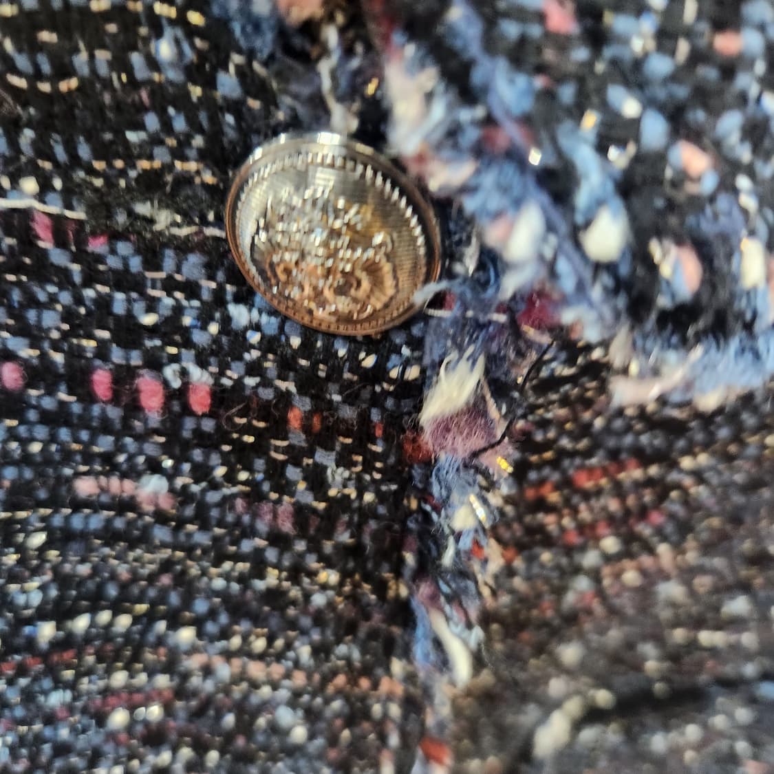 자라 ZARA 테슬 트위드 자켓 M(M) 상품이미지5