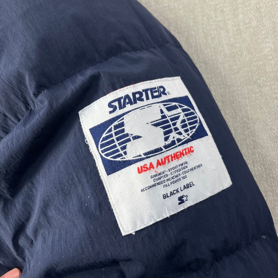 100 스타터 푸퍼 투톤 패딩 상품이미지5