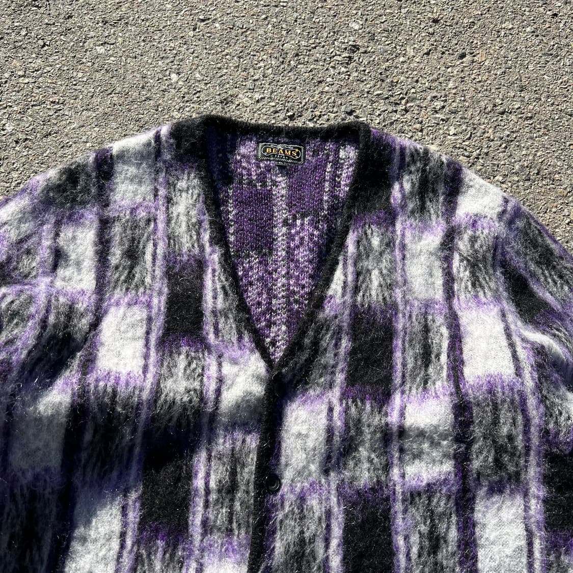 Beams Plus Mohair Blend Cardigan 상품이미지2