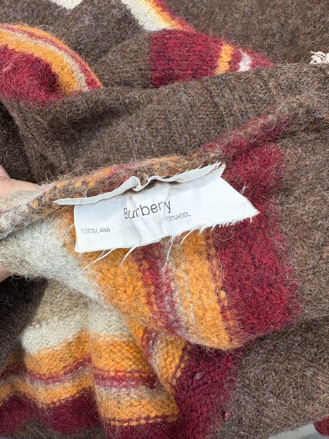 버버리 런던 울 스트라이프 니트 스웨터 상품이미지5