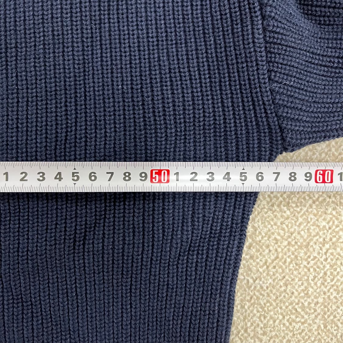 [L] 새상품 니티드 소프트코튼 와플 라인 니트 가디건 0108M1 상품이미지6