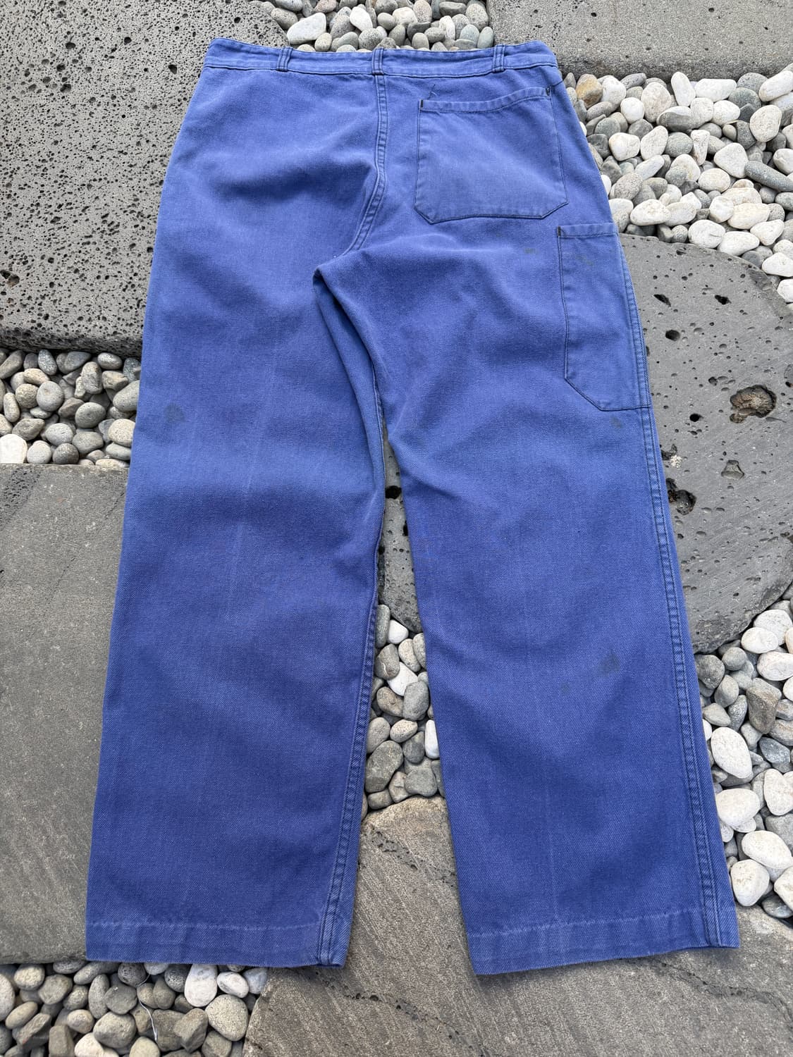 1960s FADED WASHED BLUE FRENCH 프렌치워크팬츠 상품이미지2