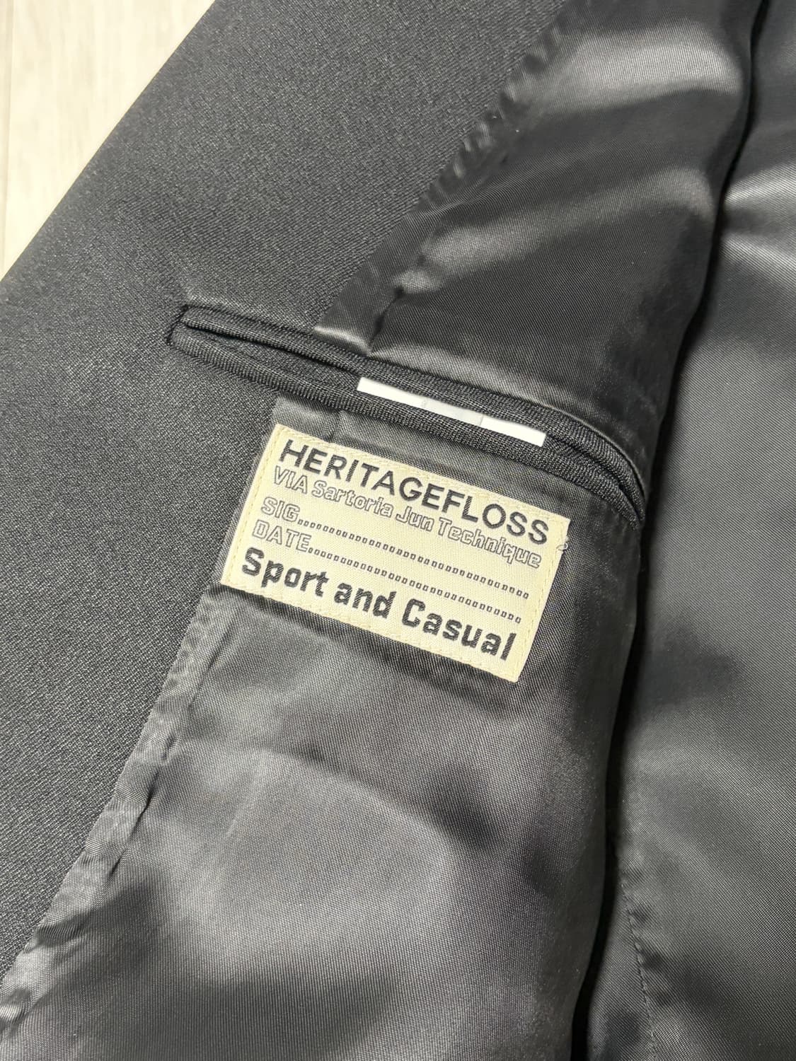 헤리티지플로스 사토리아준 셋업 자켓 미듐 하의 스몰 상품이미지2