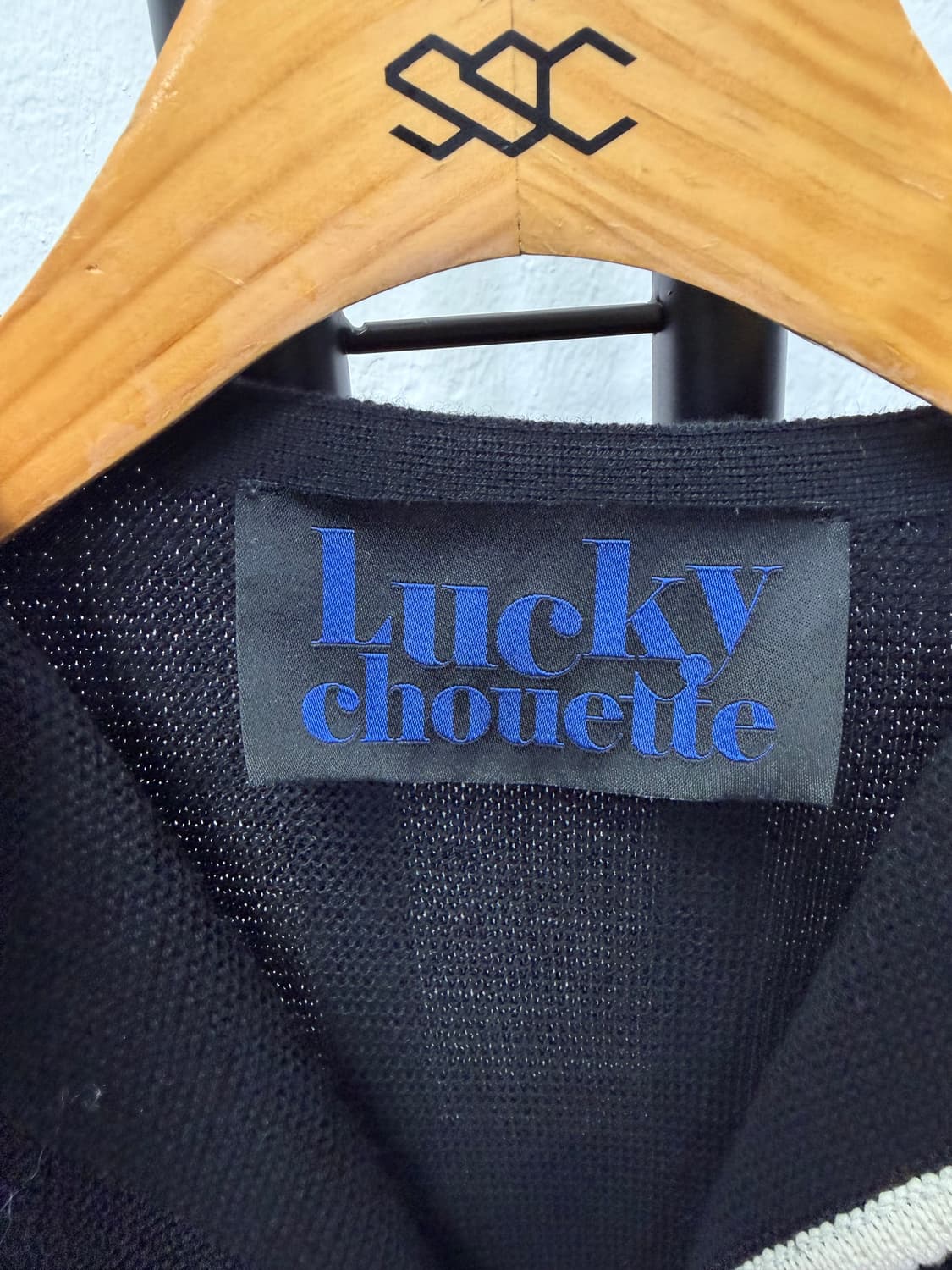 정품) 럭키슈에뜨 22ss 블랙 가디건 F 상품이미지7