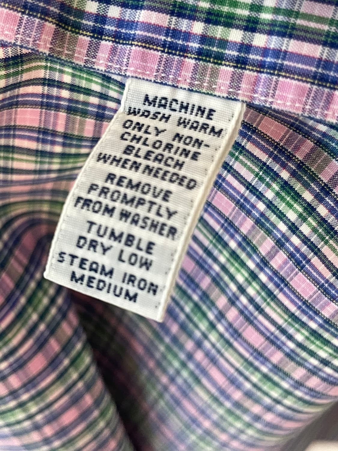 폴로 클래식핏 체크 셔츠  상품이미지7