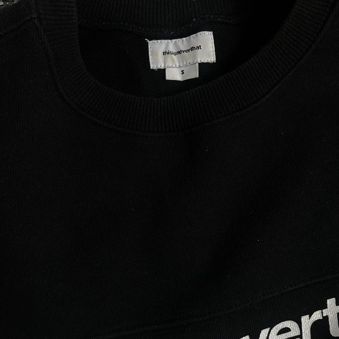 디스이즈네버댓 빅로고 박시핏 맨투맨y 3510 상품이미지6