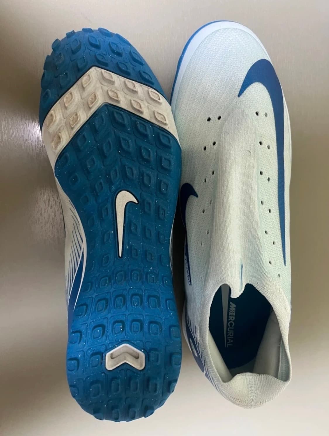 Nike 풋살화 머큐리얼 베이퍼 16 프로 TF (글레이셔 블루 / 블루 상품이미지2