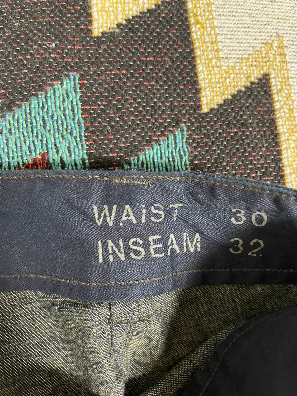 Rrl 인디고 카고팬츠(30x32) 상품이미지2